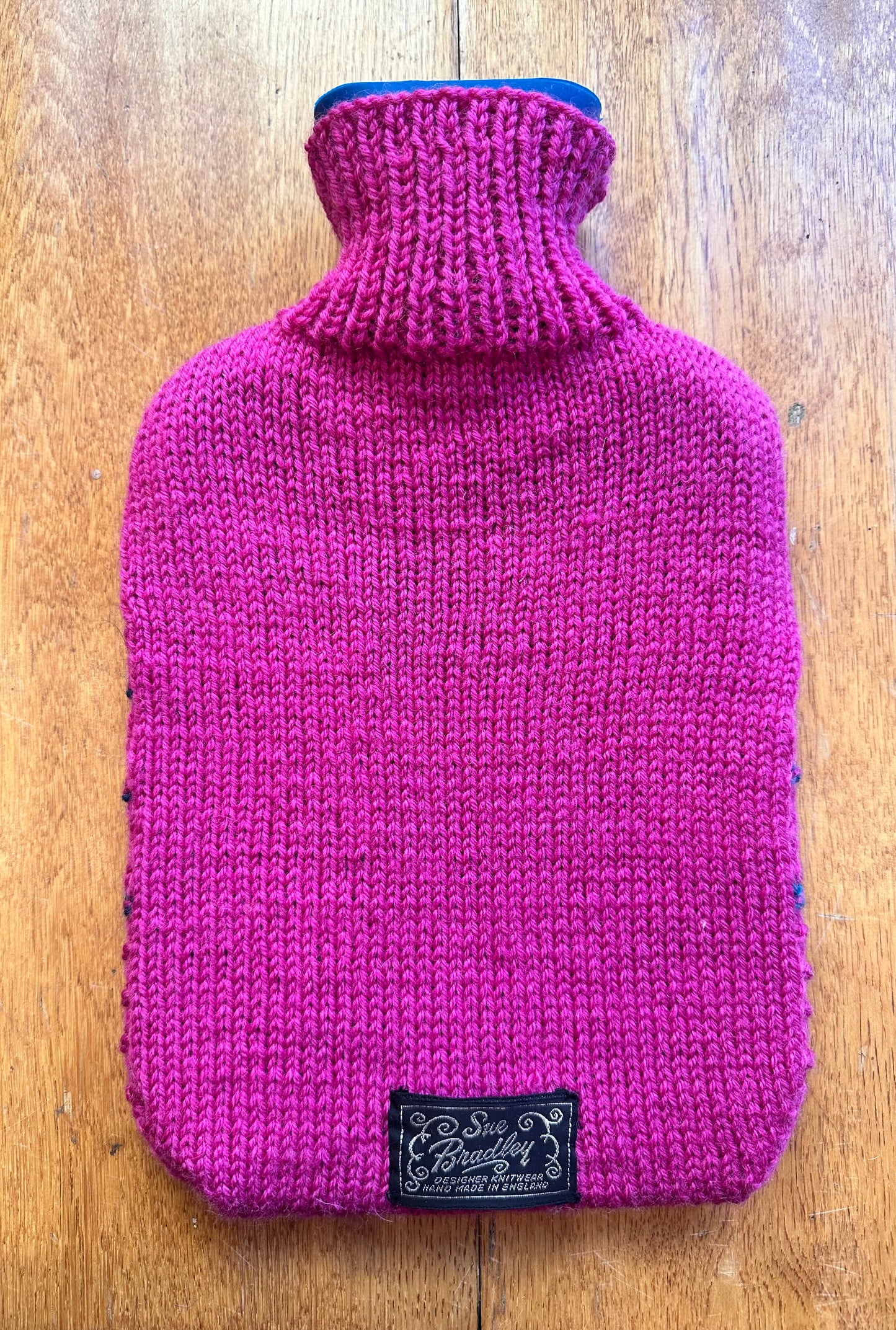 Hot Water Bottle Cover: 'Pink Chess Set'