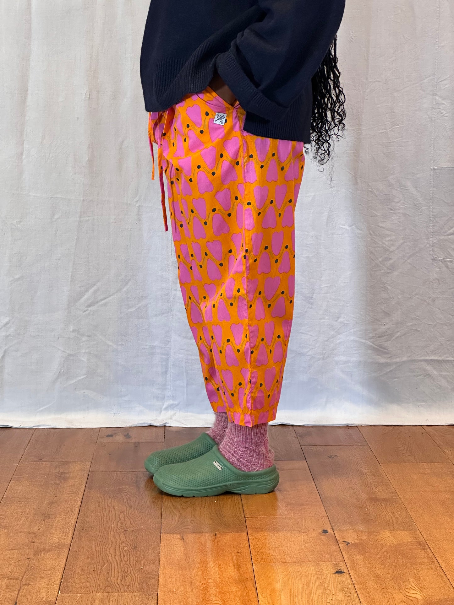 Anko Trousers in 'Orange Honey Heart'