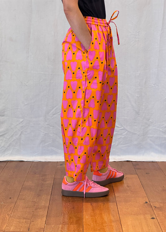 Anko Trousers in 'Orange Honey Heart'