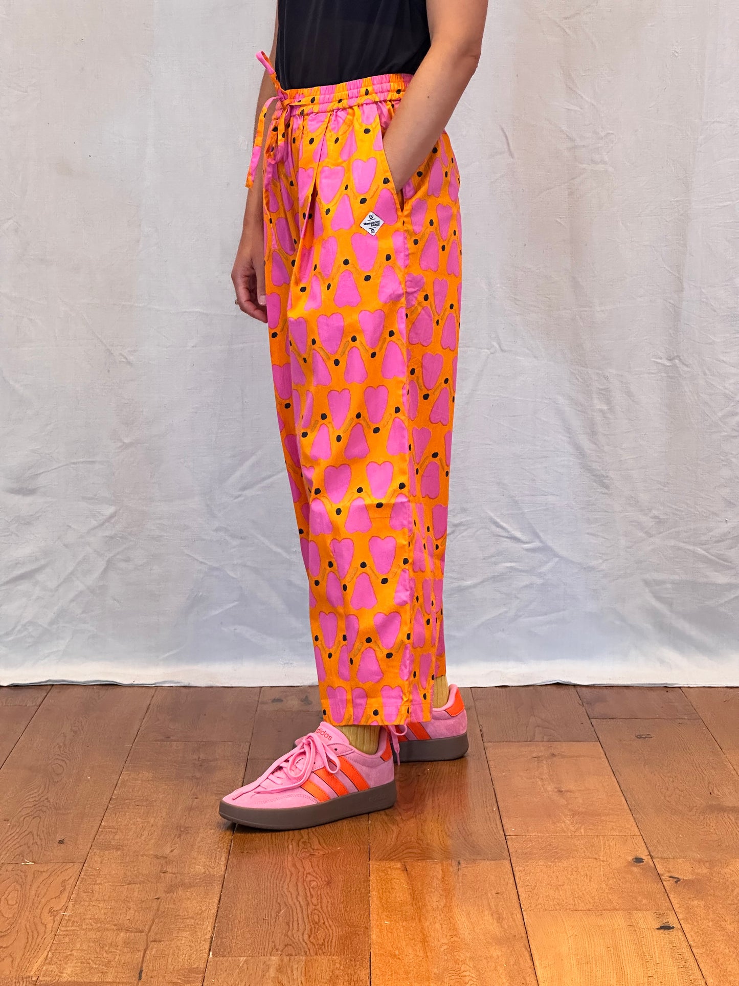 Anko Trousers in 'Orange Honey Heart'