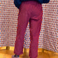 Cord Trouser 'Plum'