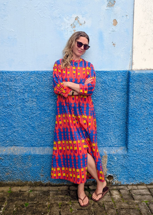 Beachy Gown in 'Waterfall'