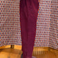 Cord Trouser 'Plum'