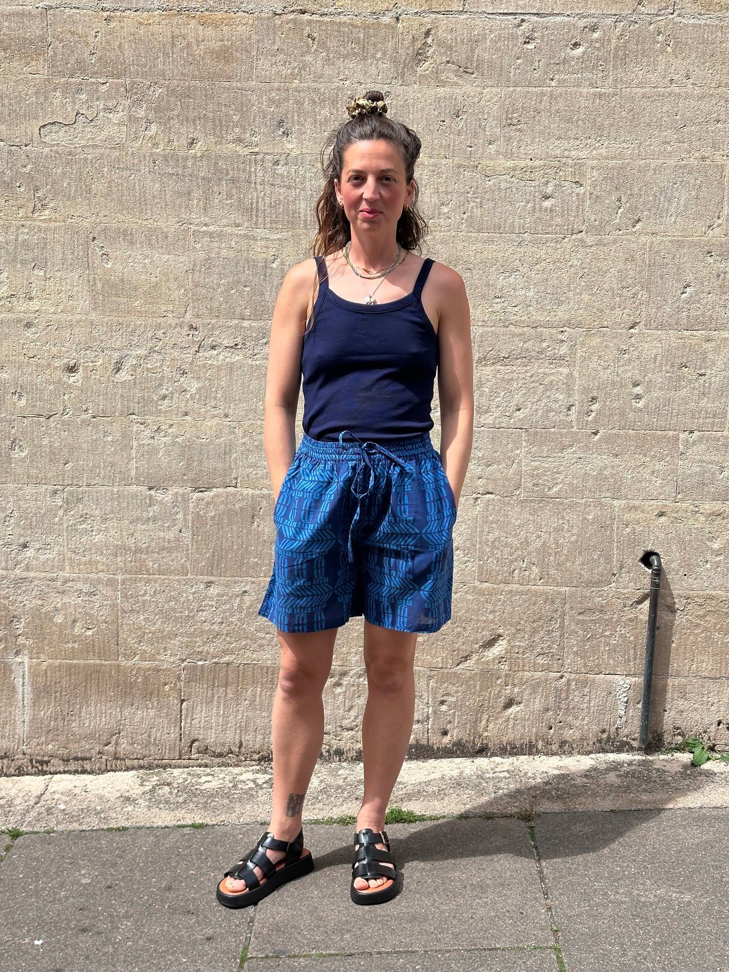 Cindy Shorts 'Flamingo Splits'