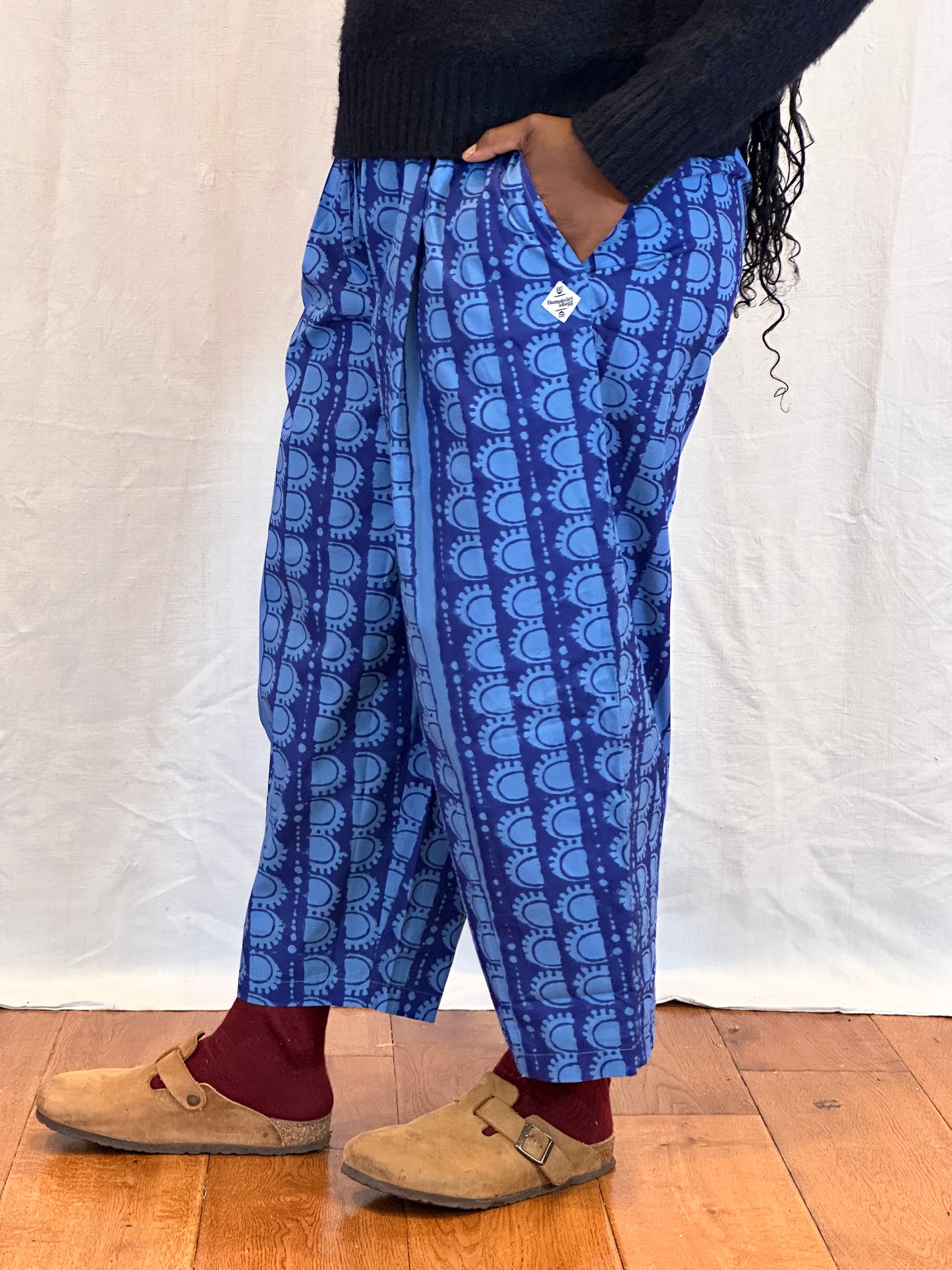 Anko Trousers in 'Blue Bead'
