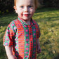 Kid's Short Sleeved Shirt in 'Orange Grove'