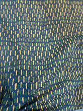 Dressmaking Fabric: Trees & Peas on Navy
