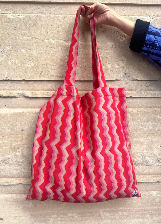 Giant Tote Bag in 'Pink Spark'