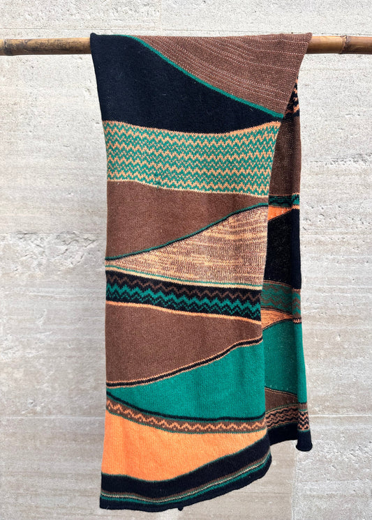 Scarf: 'Brown Spark'