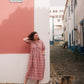 Ammie Dress in 'Peachy Beak'