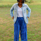 Anko Trousers in 'Blue Bead'