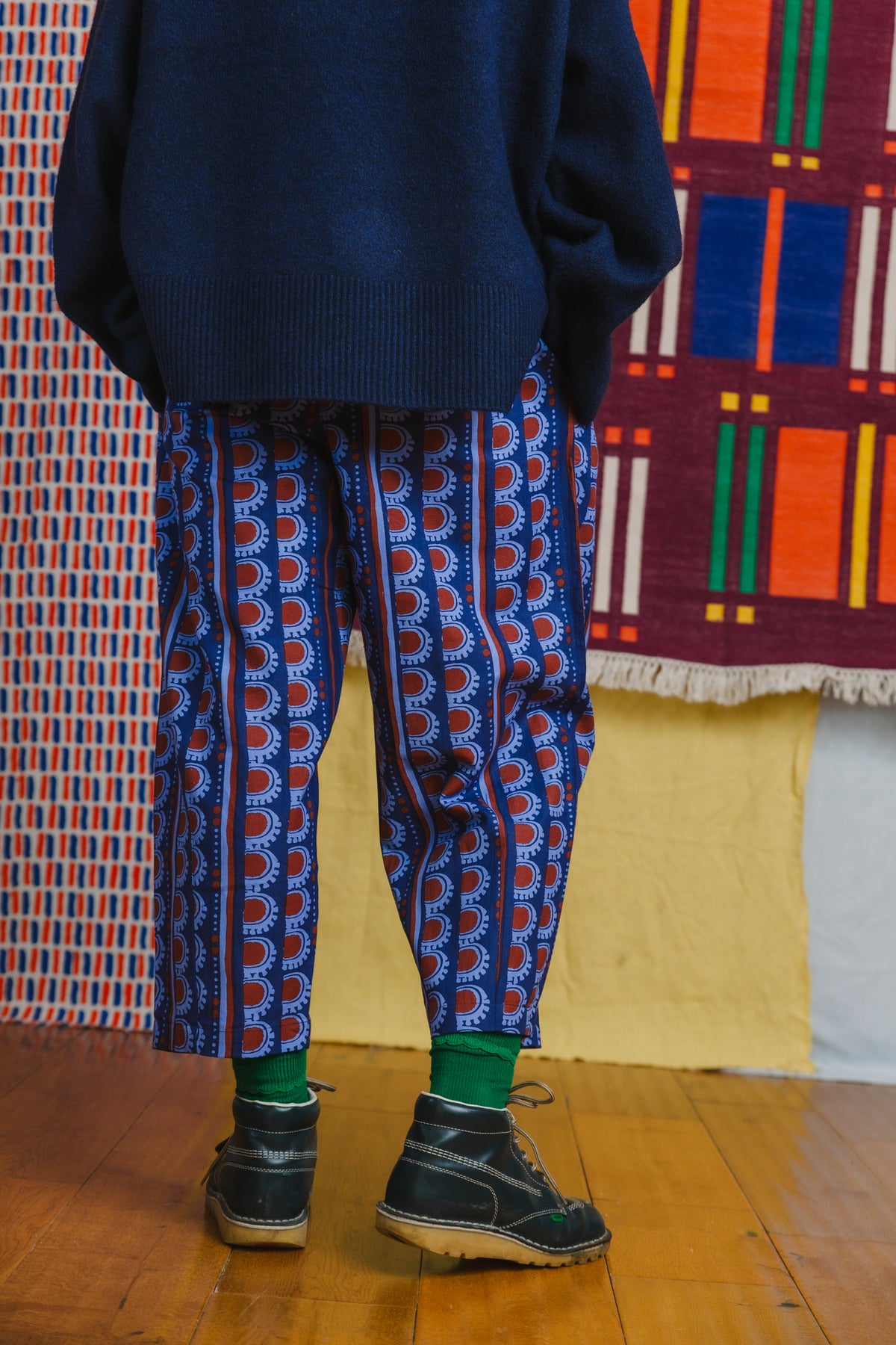 Anko Trousers in 'Burgundy Bead'