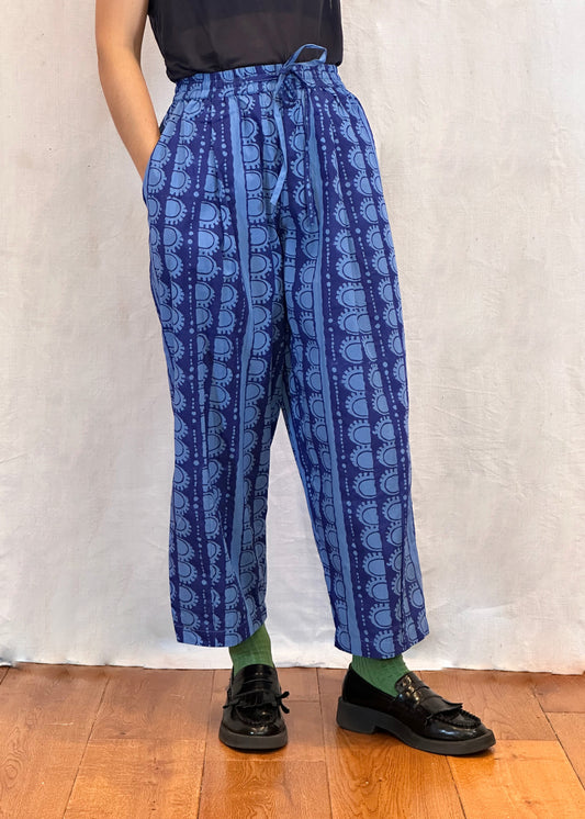 Anko Trousers in 'Blue Bead'