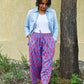 Anko Trousers in 'Blue Honey Heart'
