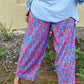 Anko Trousers in 'Blue Honey Heart'