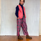 Anko Trousers in 'Pink Forest'