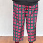 Anko Trousers in 'Pink Forest'