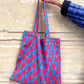Giant Tote Bag in 'Blue Honey Heart'