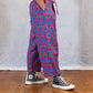 Anko Trousers in 'Blue Honey Heart'