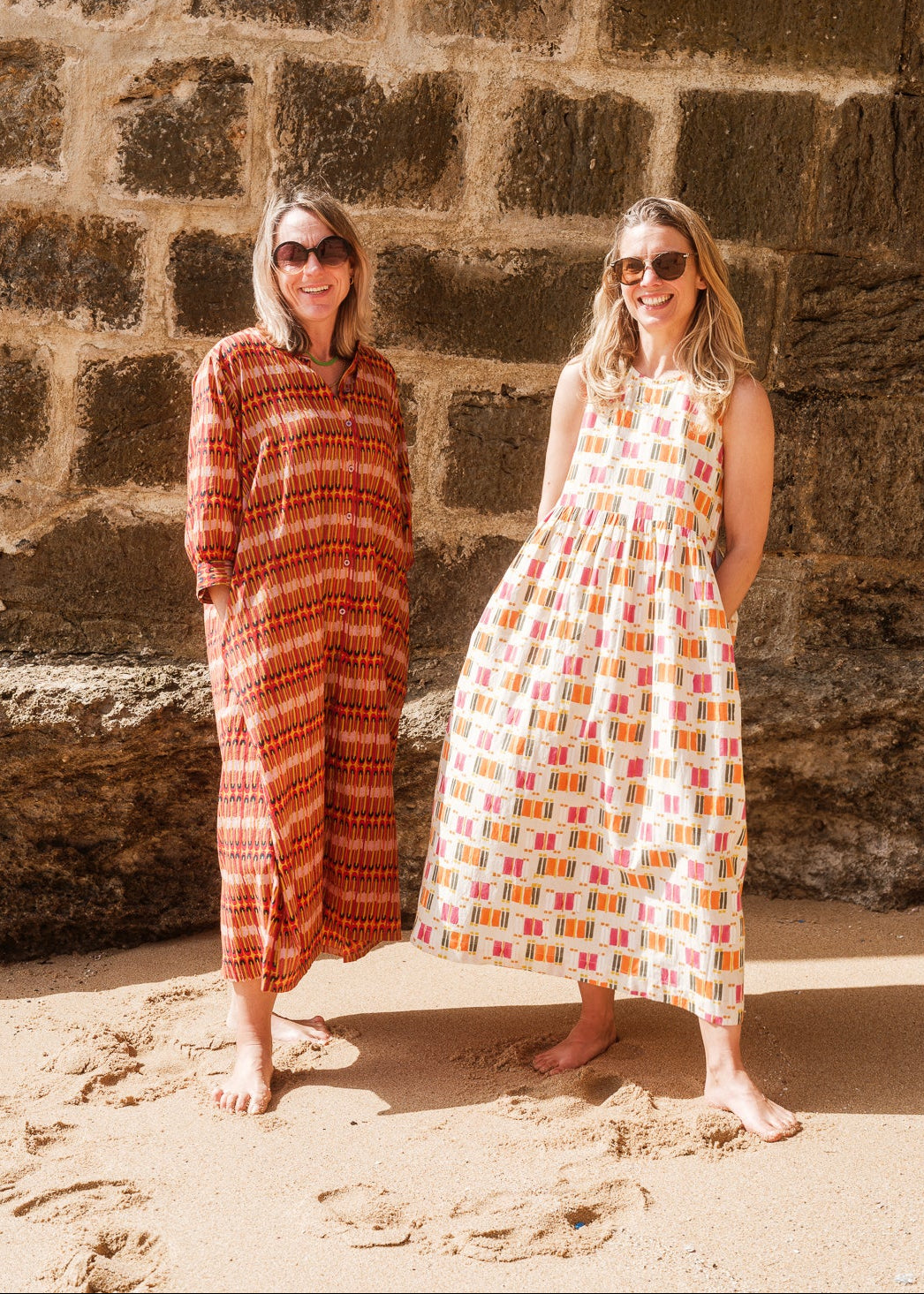Beachy Gown  in 'Rainbow Stairs'