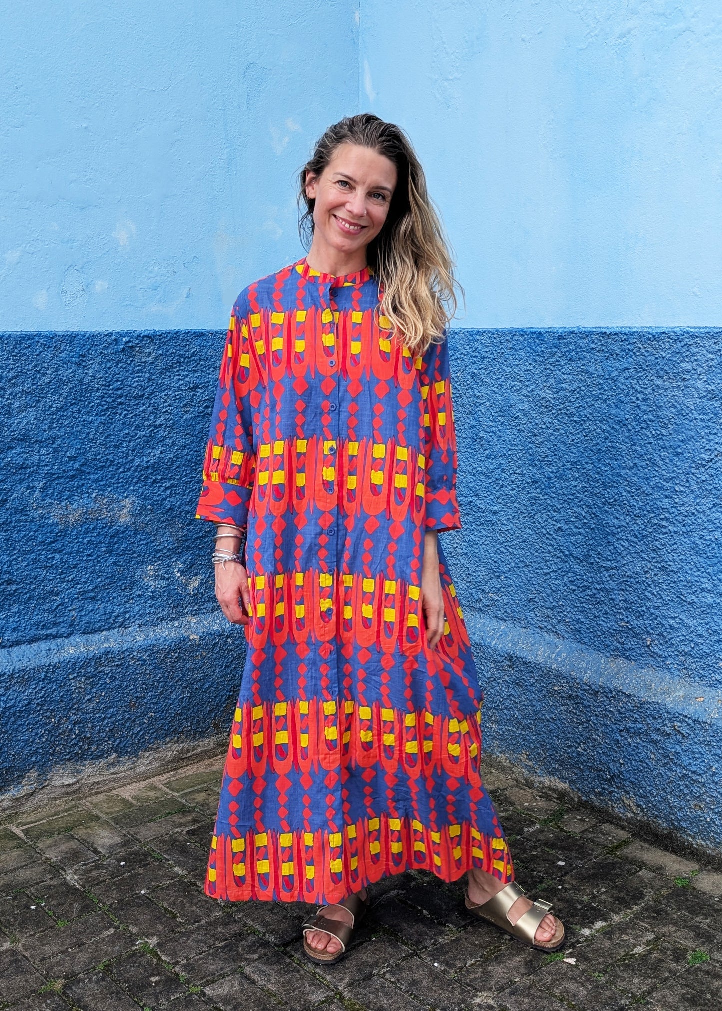 Beachy Gown in 'Waterfall'