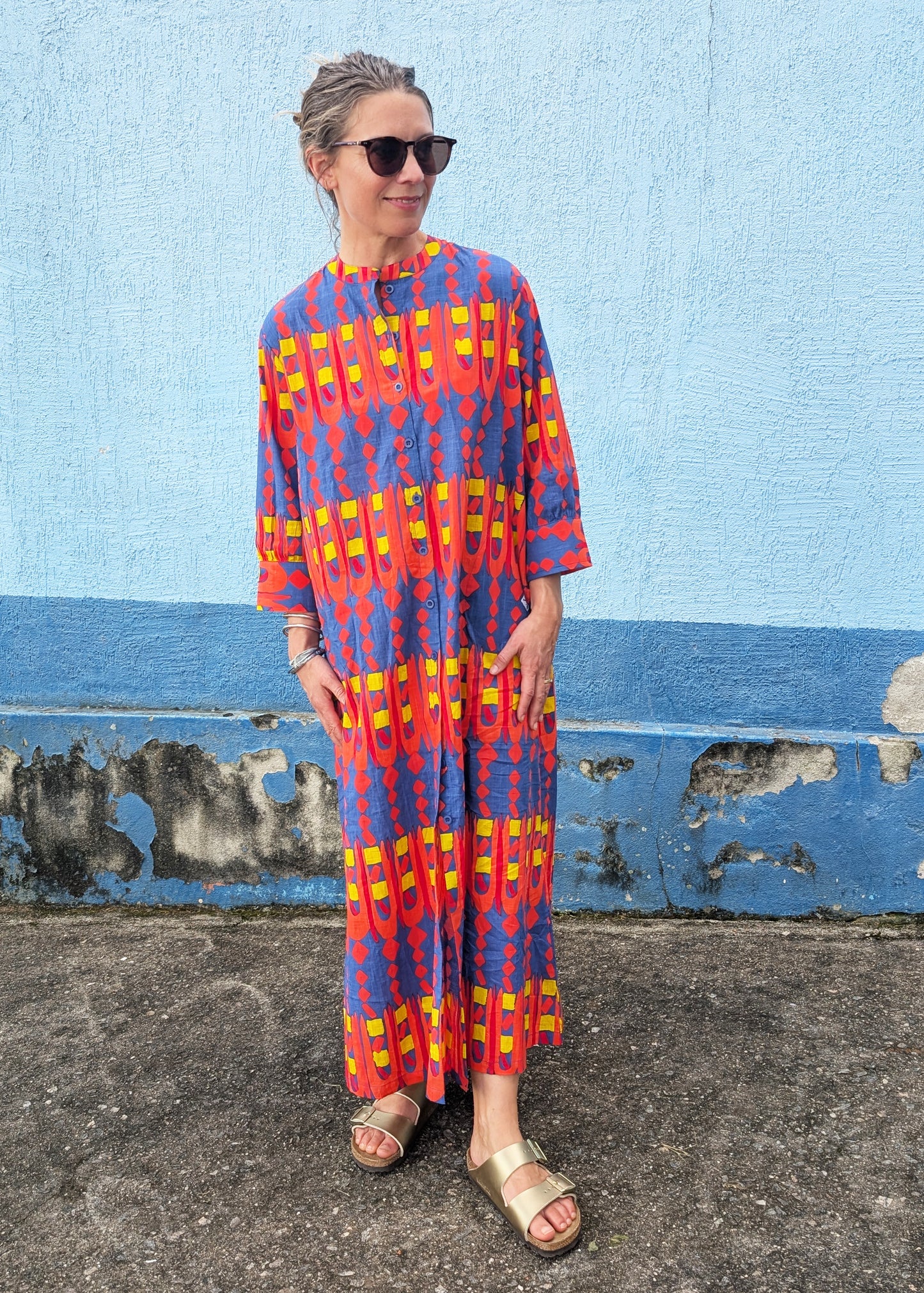 Beachy Gown in 'Waterfall'