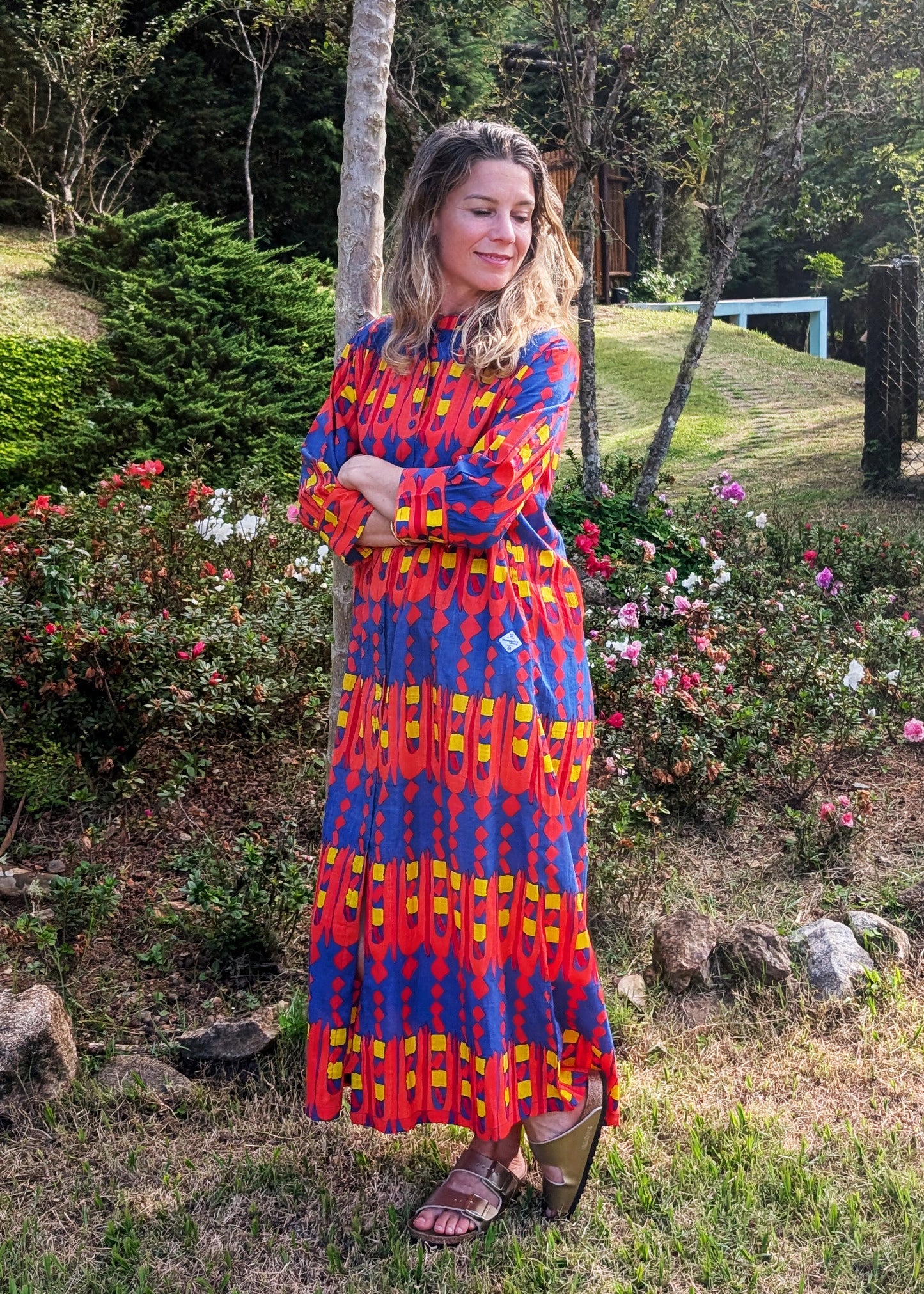 Beachy Gown in 'Waterfall'