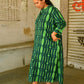 Beachy Tunic in 'Green Flamingo Splits'