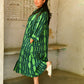 Beachy Tunic in 'Green Flamingo Splits'