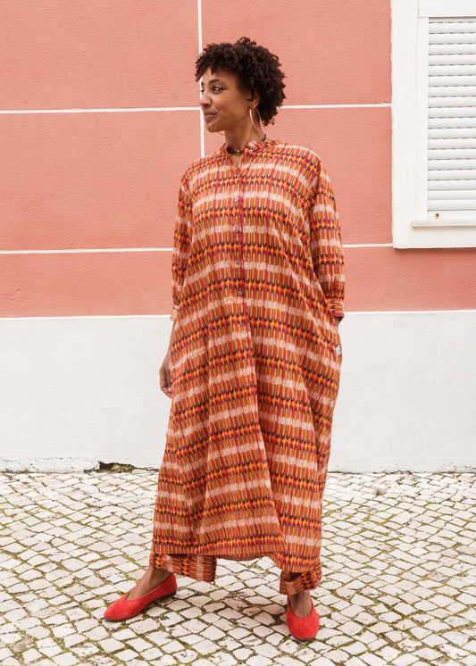Beachy Gown  in 'Rainbow Stairs'