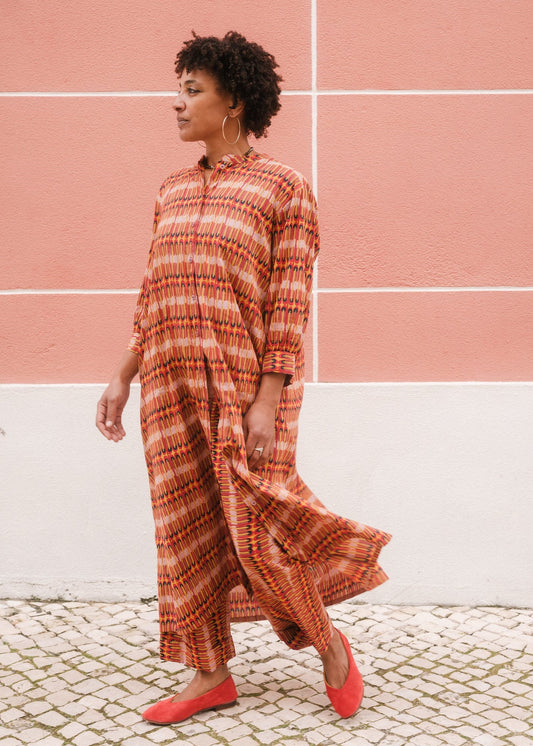 Beachy Gown  in 'Rainbow Stairs'