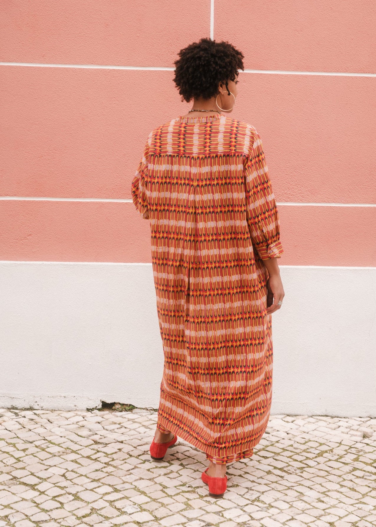 Beachy Gown  in 'Rainbow Stairs'