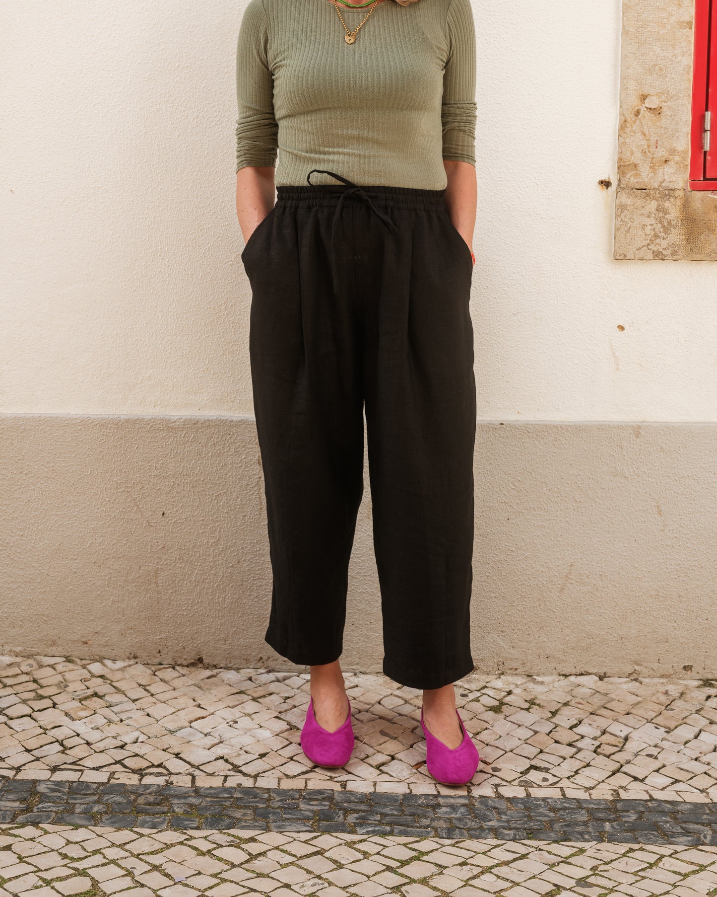 PRE-ORDER: Anko Trousers in 'Black'