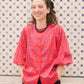 Bloom Blouse in 'Hot Pink Bric a Brac'
