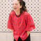Bloom Blouse in 'Hot Pink Bric a Brac'