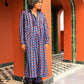 Jessie Dress in Burgundy Bead