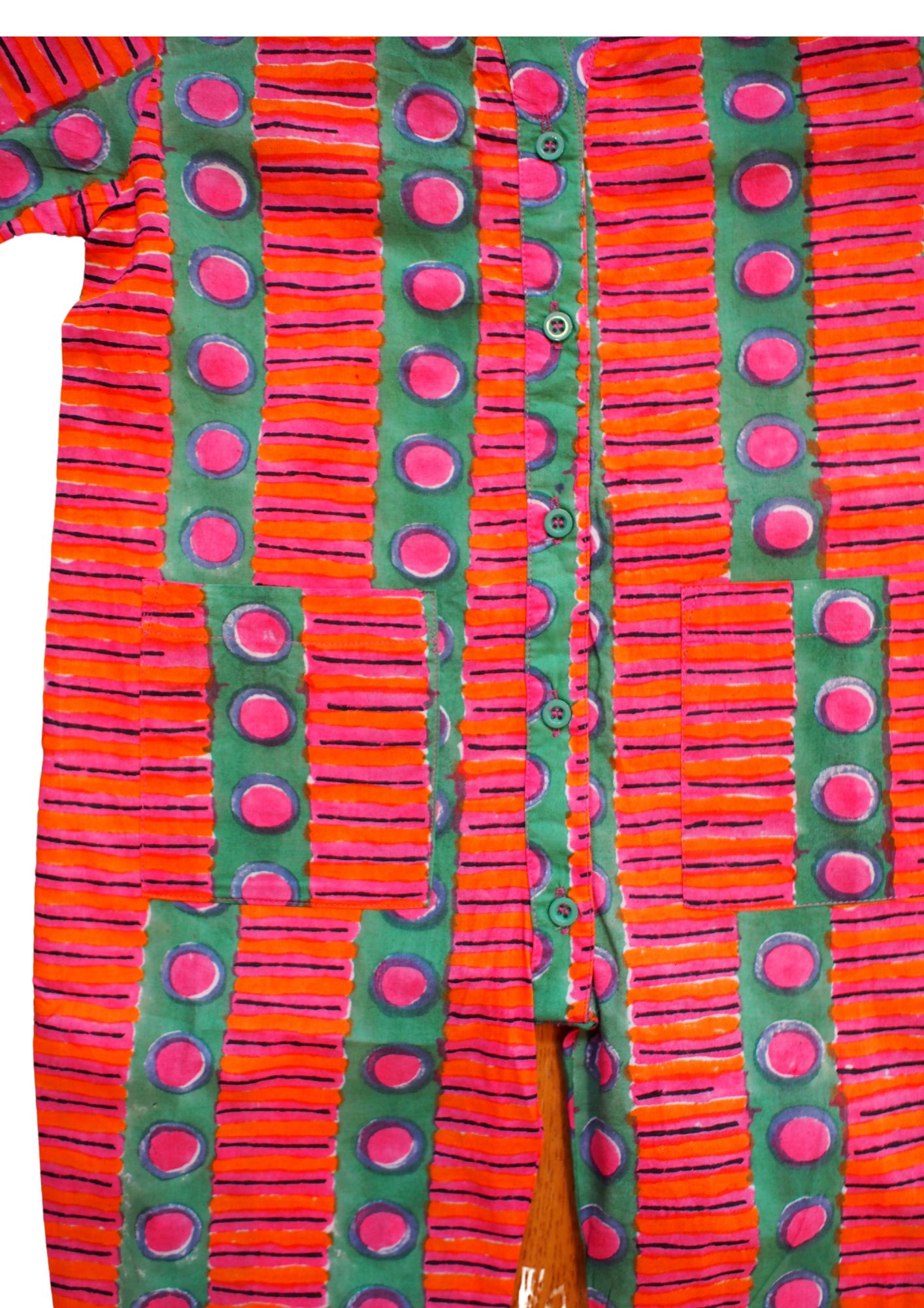 Kid's Playsuit in 'Orange Grove'