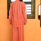 Pyjama Set in 'Crimson Tulip'