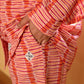Pyjama Set in 'Crimson Tulip'