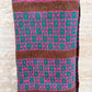 Lambswool Scarf: 'Pink & Green Chess Set'