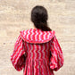 Reversible Heidi Collar in 'Pink Spark'