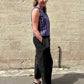 Bex Vest 'Burgundy Bead'