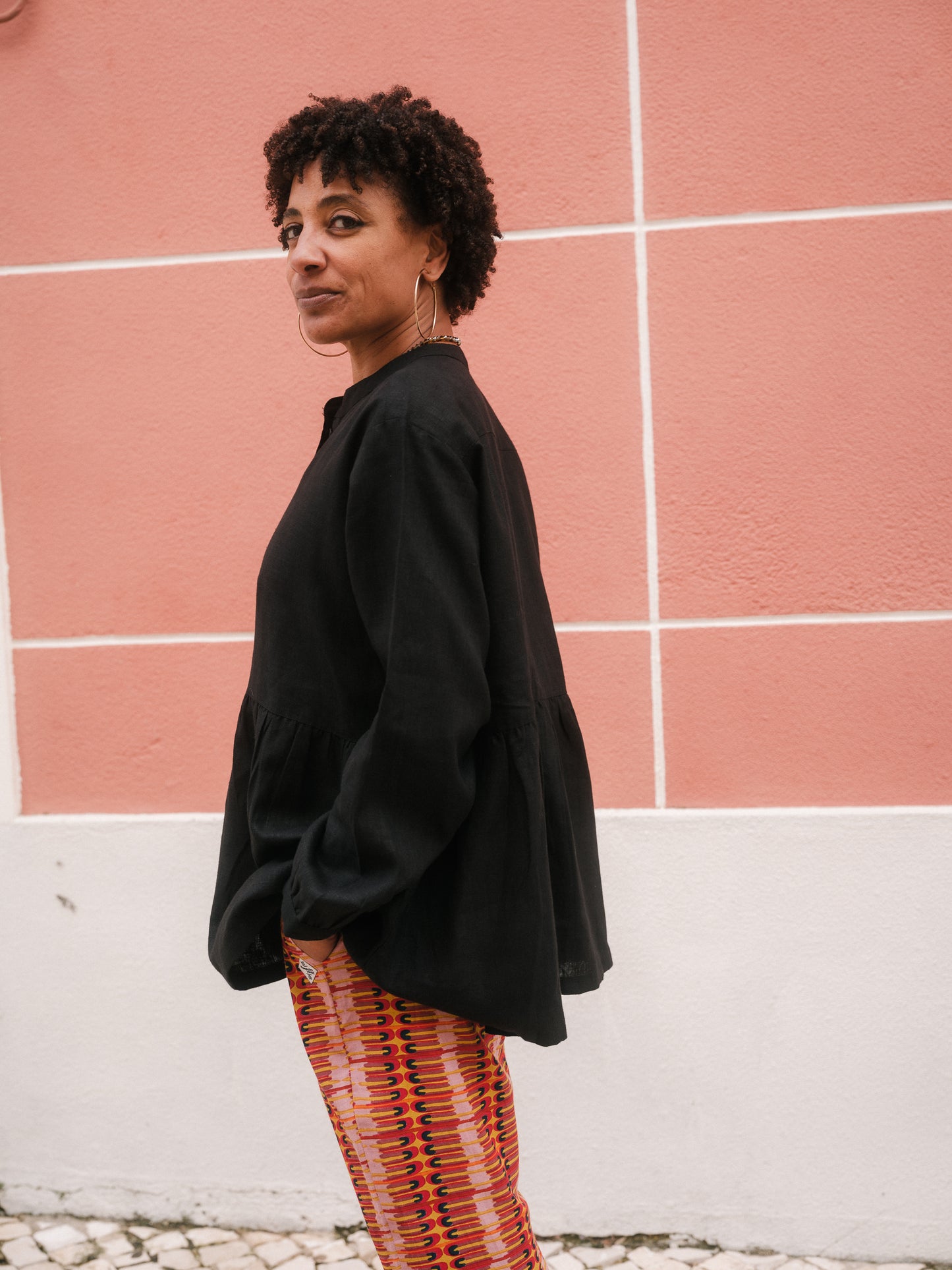 Betty Blouse in 'Black'