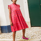 Daphne Dress in 'Hot Pink Bric a Brac'