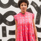 Daphne Dress in 'Hot Pink Bric a Brac'