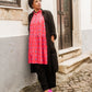 Daphne Dress in 'Hot Pink Bric a Brac'