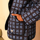 Day Jacket in 'Indigo Chess Set'