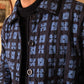 Day Jacket in 'Indigo Chess Set'