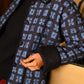 Day Jacket in 'Indigo Chess Set'