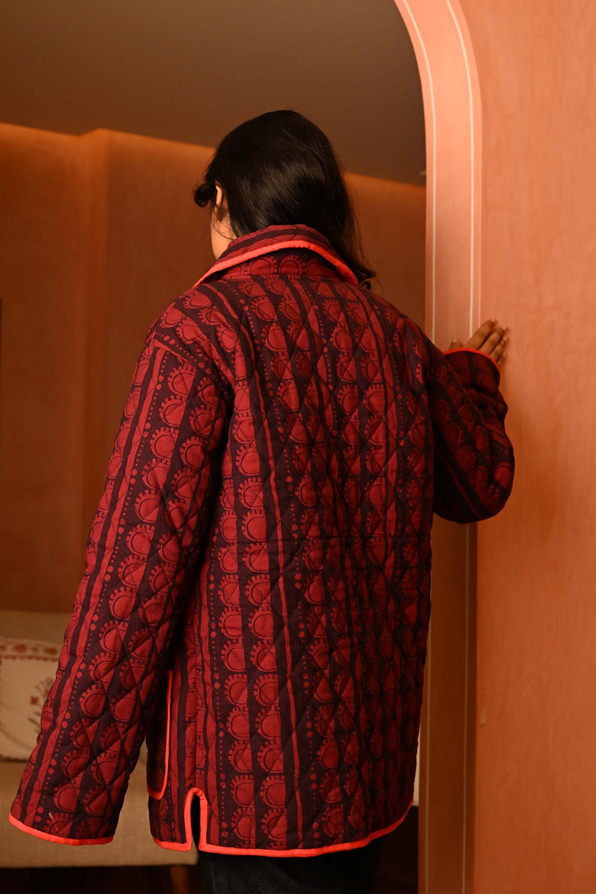 Day Jacket in 'Red Bead'